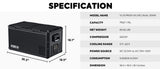 VL75ProD 12V Heavy Duty Freezer | ICECO | 75 LT