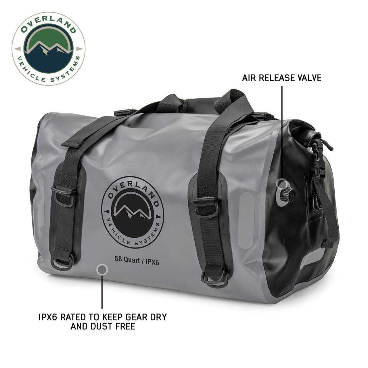 Portable Dry Storage Bag - 42 QT Overland Vehicle Systems