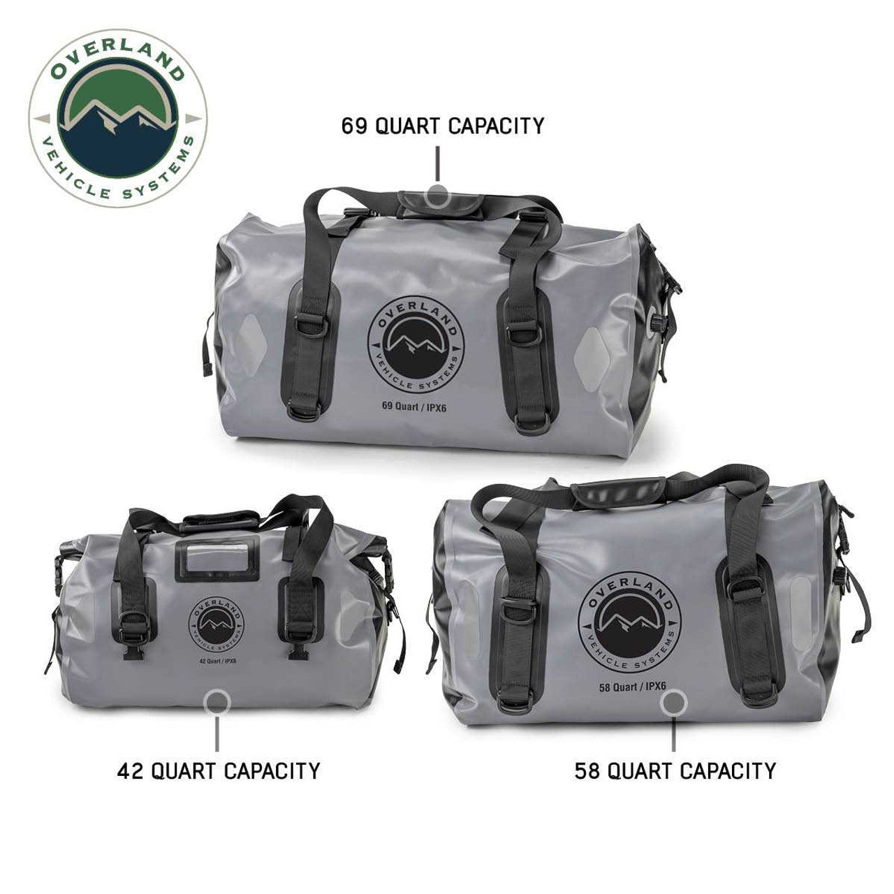 Portable Dry Storage Bag - 69 QT Overland Vehicle Systems