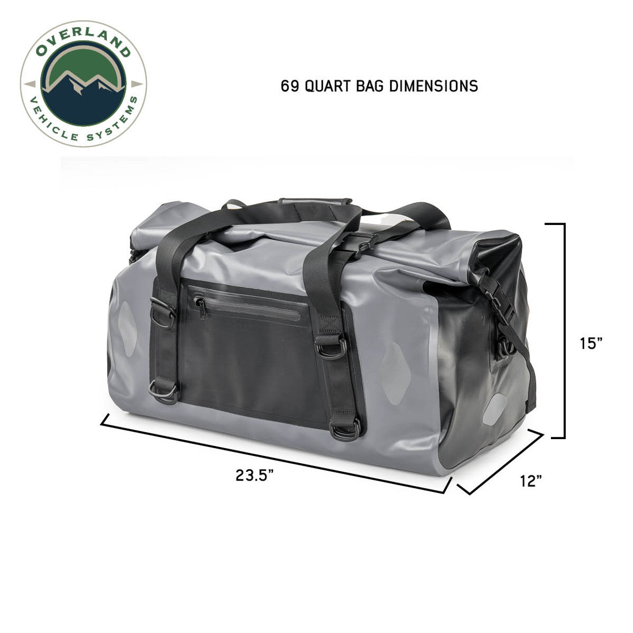 Portable Dry Storage Bag - 69 QT Overland Vehicle Systems