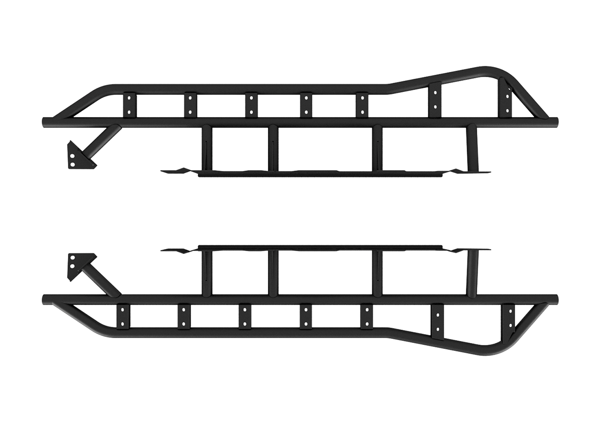 Step Edition Rock Sliders For 2024+ Toyota Tacoma