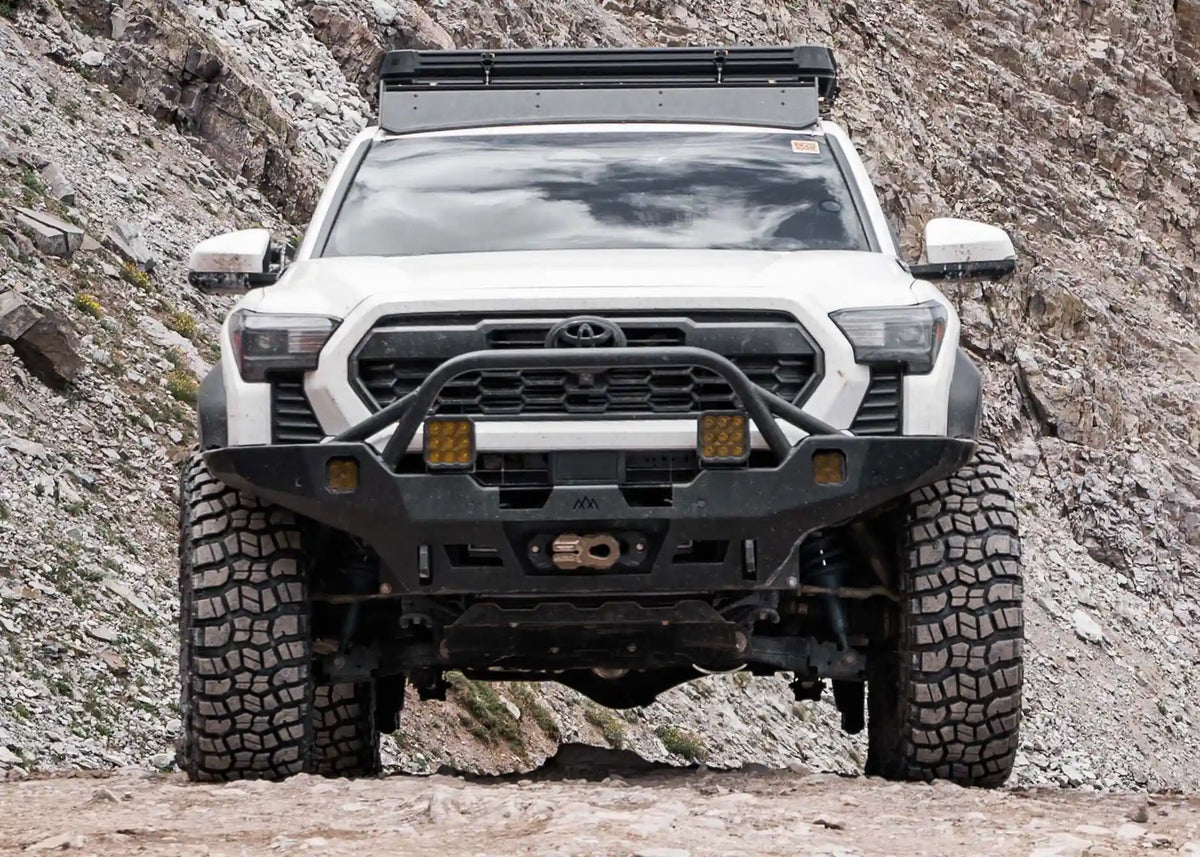 Hi-Lite Overland Toyota Tacoma Front Bumper 4th Gen (2024-2026) [Prerunner Bull Bar]