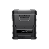 APL35 Dual Zone Aluminum Black Fridge | ICECO | 35 LT