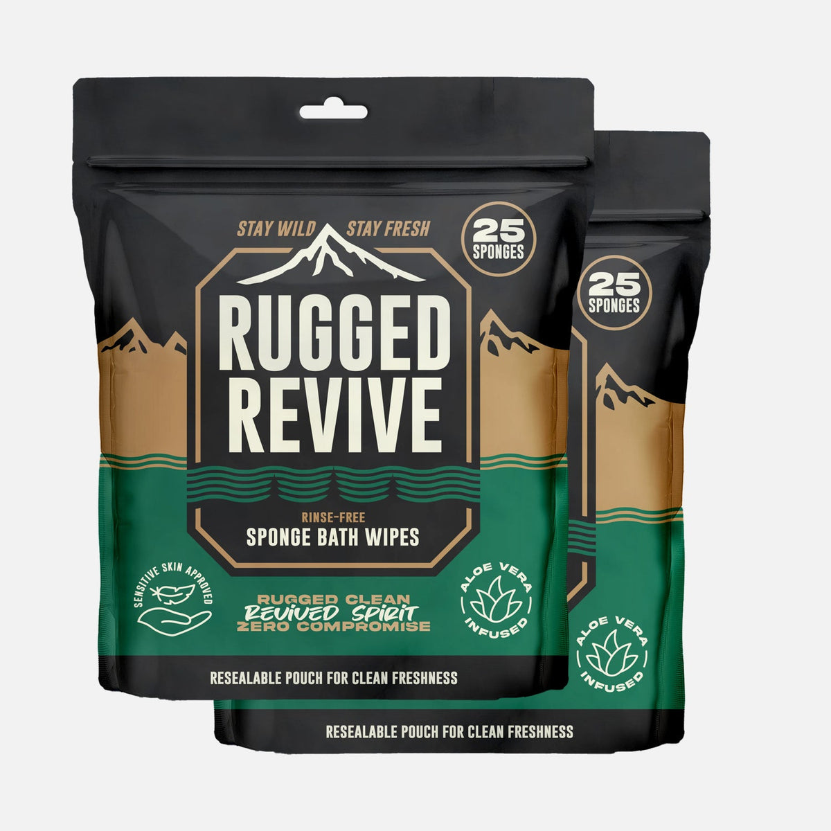 Rinse-Free Bath Sponge
