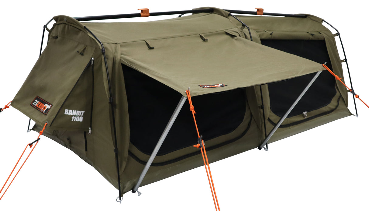 Swag Awning Pole Set ? Adjustable 29.5 to 54 inches