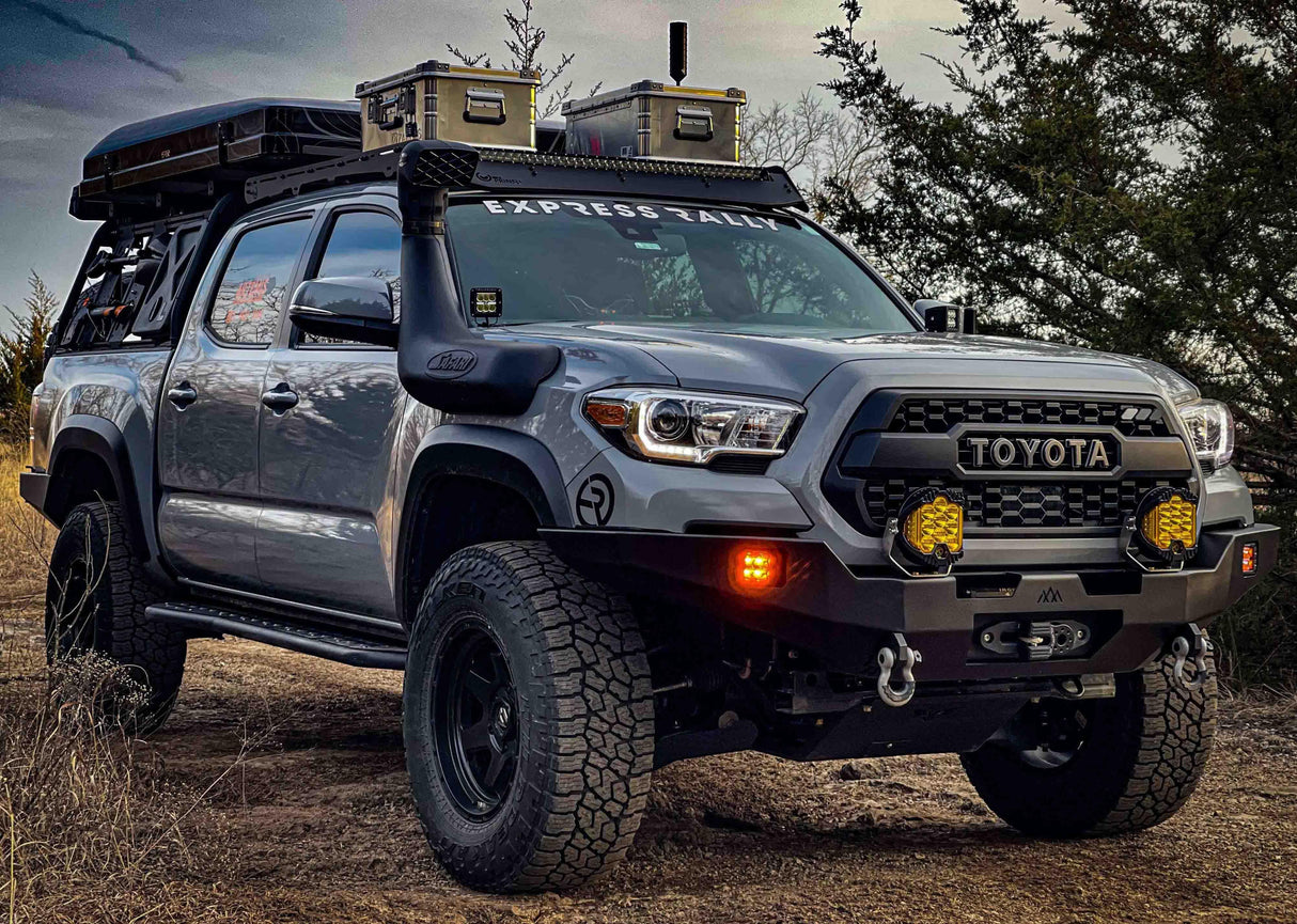 Toyota Tacoma 3rd Gen (2016-2023) Hi-Lite Overland Front Bumper [No Bull Bar]