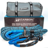 4x4 Vehicle Recovery Rope and Soft Shackle Combo