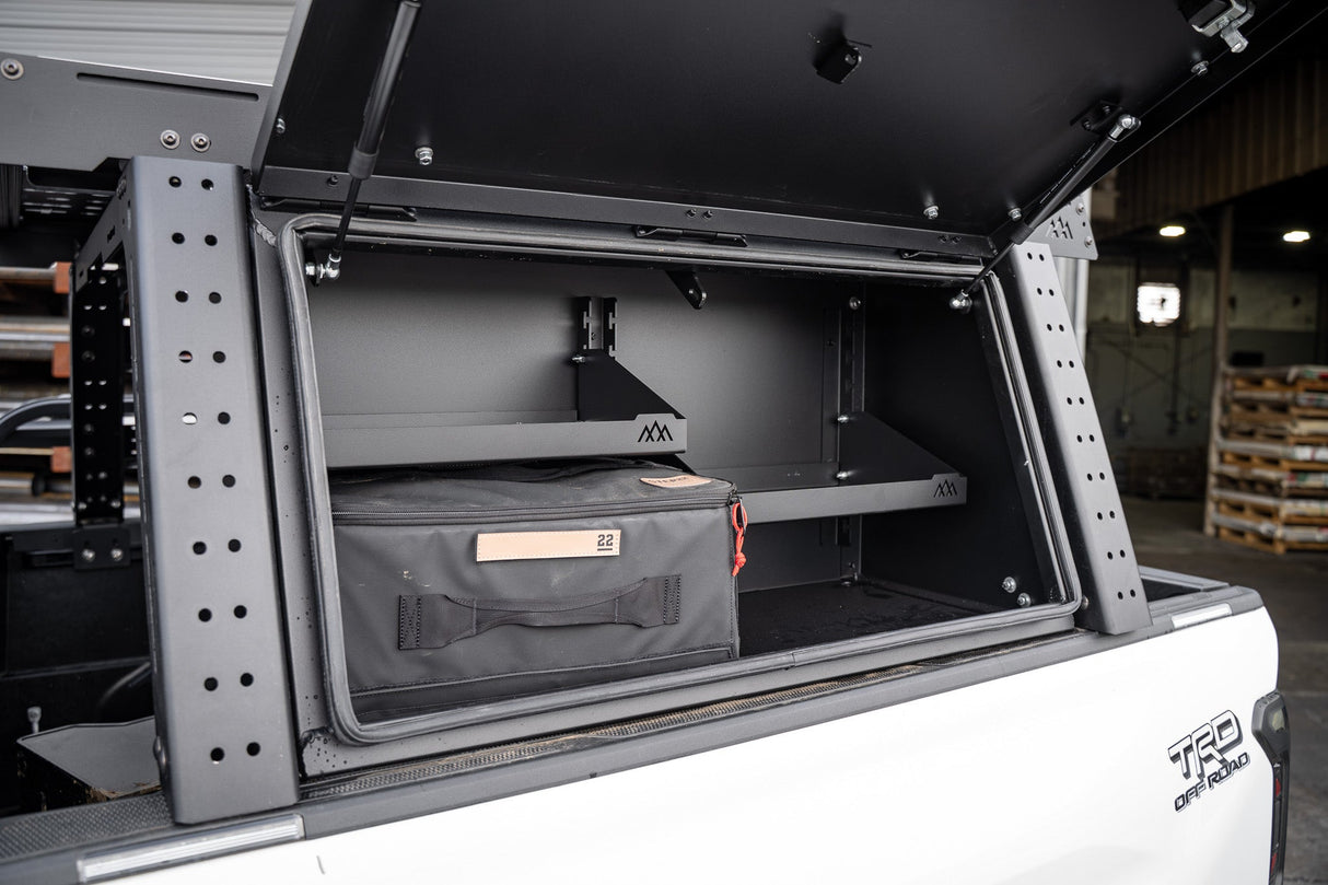 Aluminum Bed Rack Storage Box - Toyota Tacoma