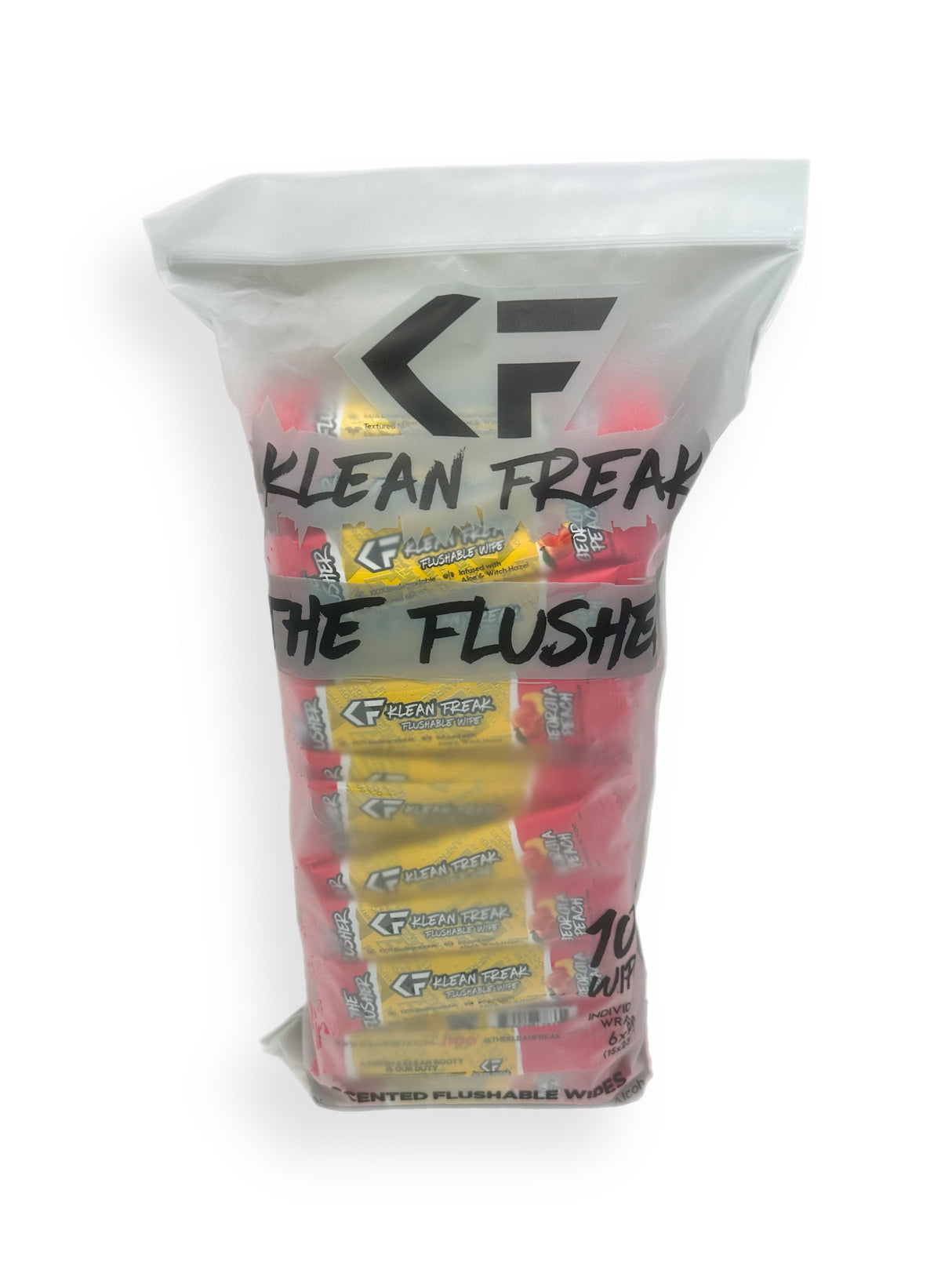 The Flusher - 100 Pack - Flushable Wipes
