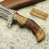 Custom Handmade HUNTING TRACKER Tactical Hunter Blade Survival
