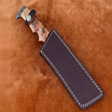Hunting Knife Hunting 12" Tanto Knife with Olive Wood Handle with Sheath