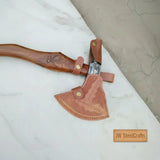 Varrok Spike Tomahawk axe with Damascus Steel Head