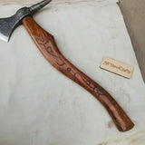 Varrok Spike Tomahawk axe with Damascus Steel Head