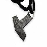 DE-0014 Custom Handmade Damascus steel Viking pendant /Thor Hammer Pendant/Jeweller
