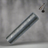Twisted Damascus Steel Round Billet in Pre Etched Five Inch Bar