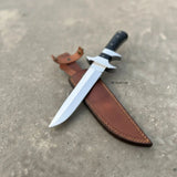 Ridgecut Hunting Dagger Knife 13" Handmade Carbon Steel Full Tang Blade