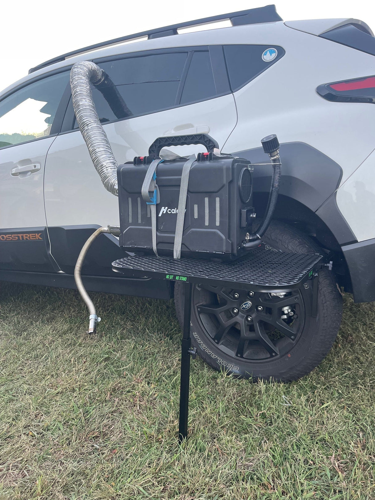 SMALL -  Aluminum Camping Tire Table