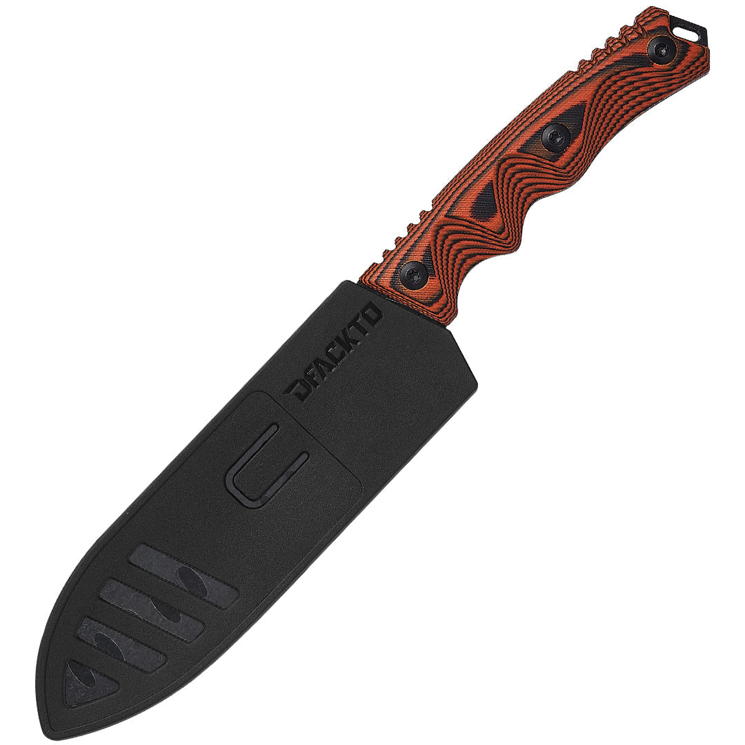 6.5" Santoku Knife // Orange Handle