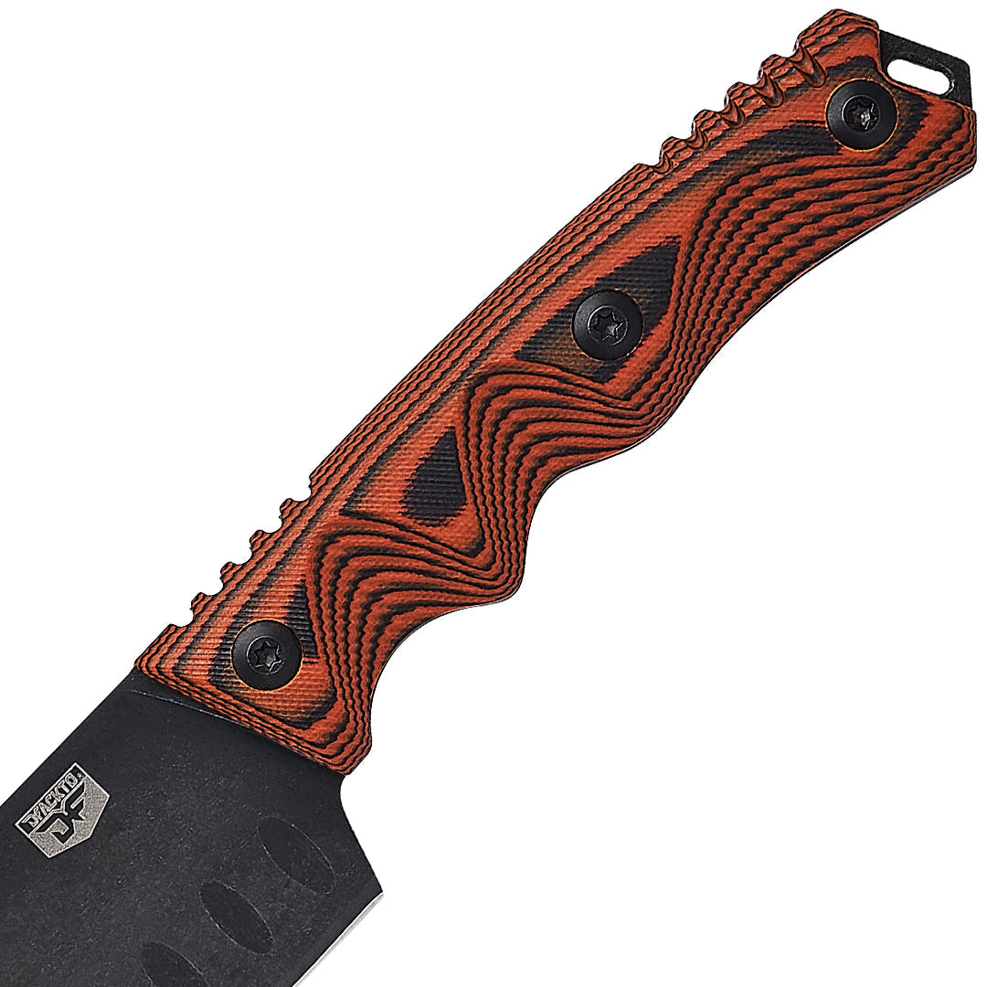 6.5" Santoku Knife // Orange Handle