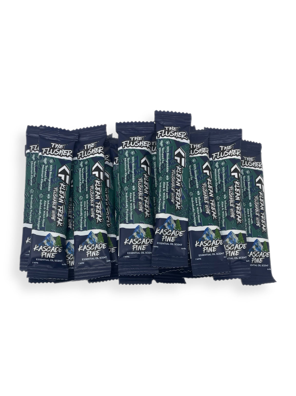 The Flusher - 100 Pack - Flushable Wipes