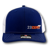 MER Adjustable Mesh Trucker Hat Blue & White