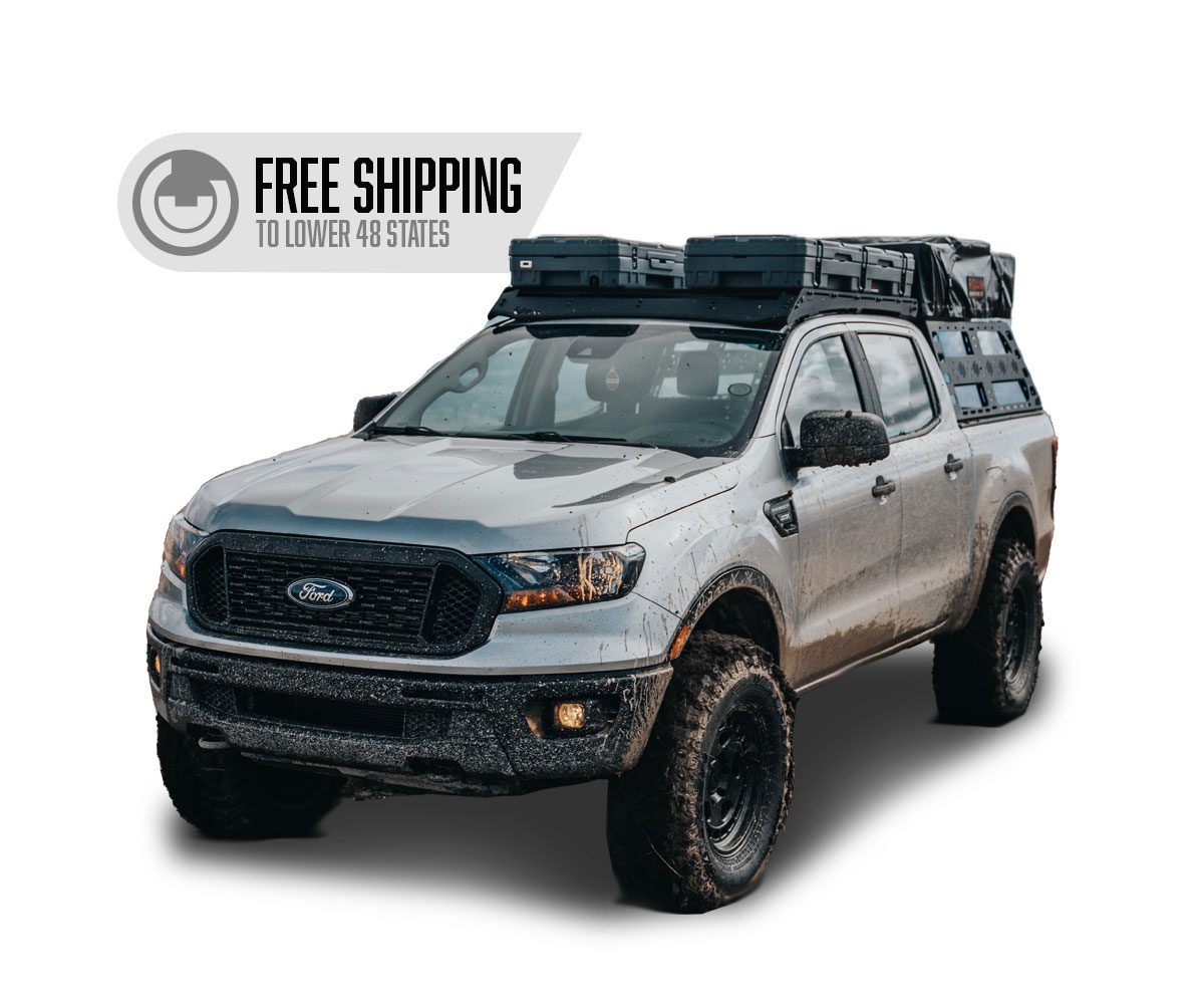 Ford Ranger Supercrew Prinsu Roof Rack 2019-2023