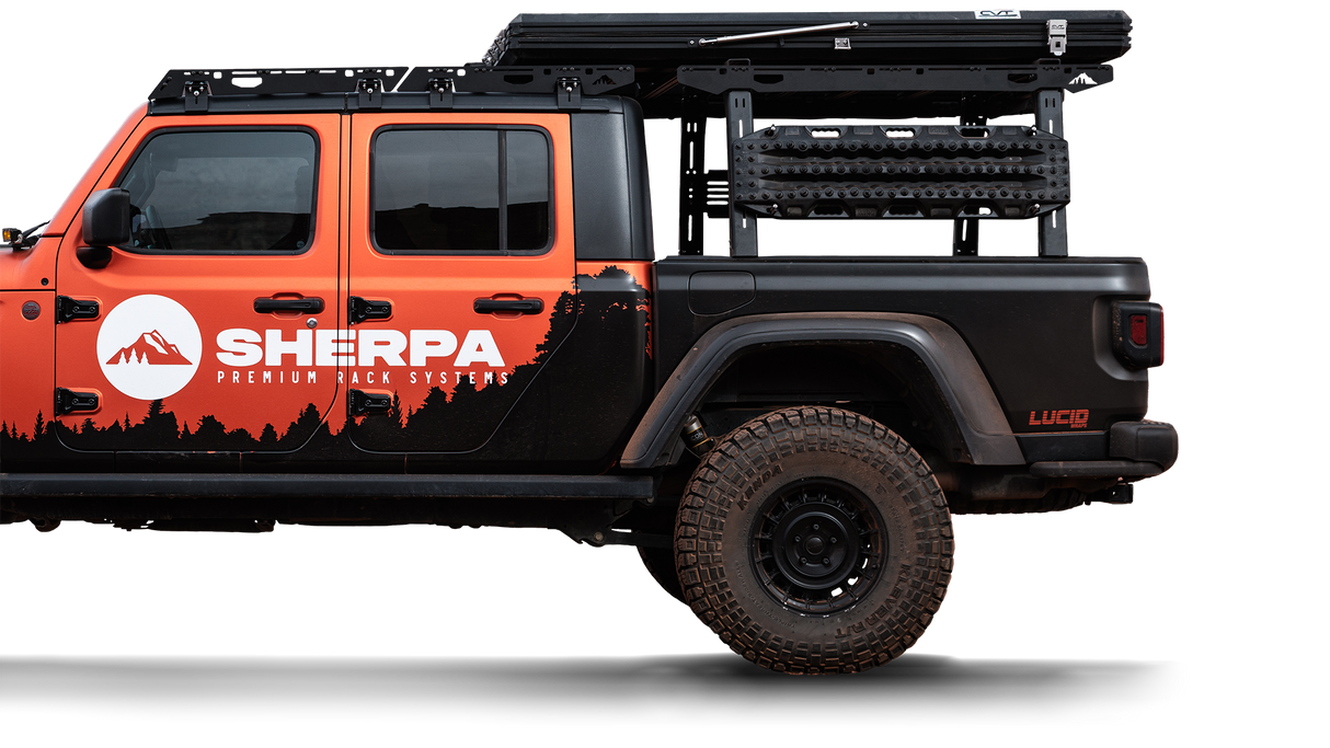 Jeep Gladiator Rack Height PAK System Bed Rack
