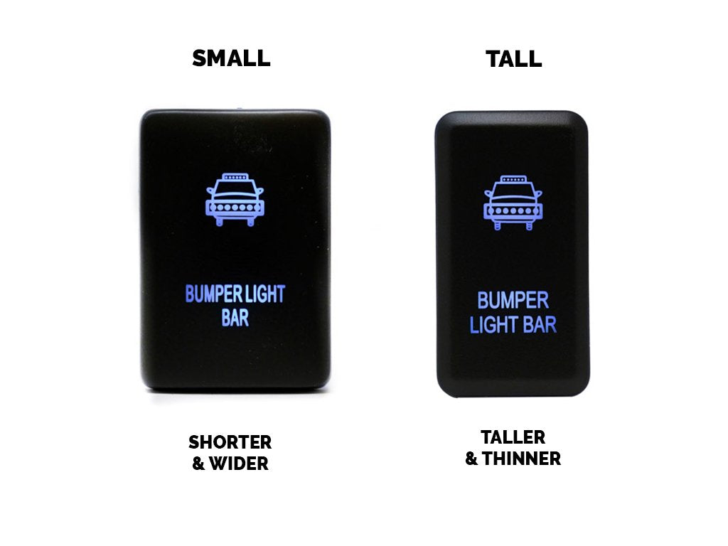 Small Style Toyota OEM Style "BUMPER LIGHT BAR" Switch