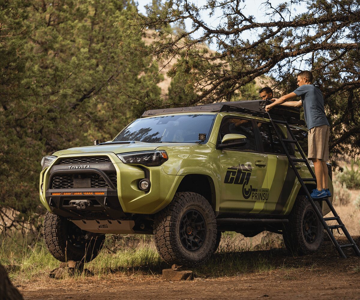 5th Gen Toyota 4Runner Prinsu Roof Rack Full Non-Drill (2010-2024)