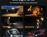 Bouge RV Telescoping Light- Black