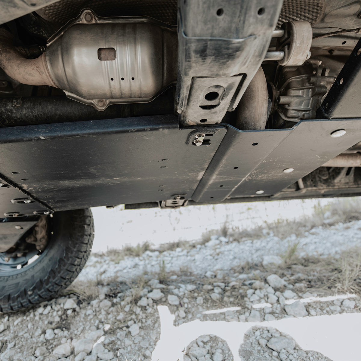 Transfer Skid Plate For 2007-2014 Toyota FJ Cruiser