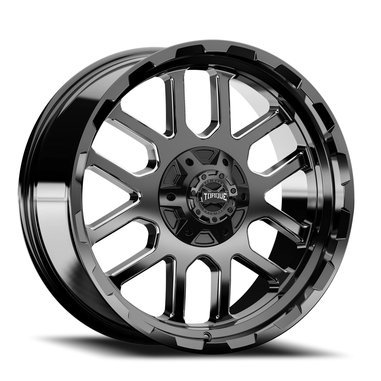 Torque Ridge TW408C Gloss Black Milled