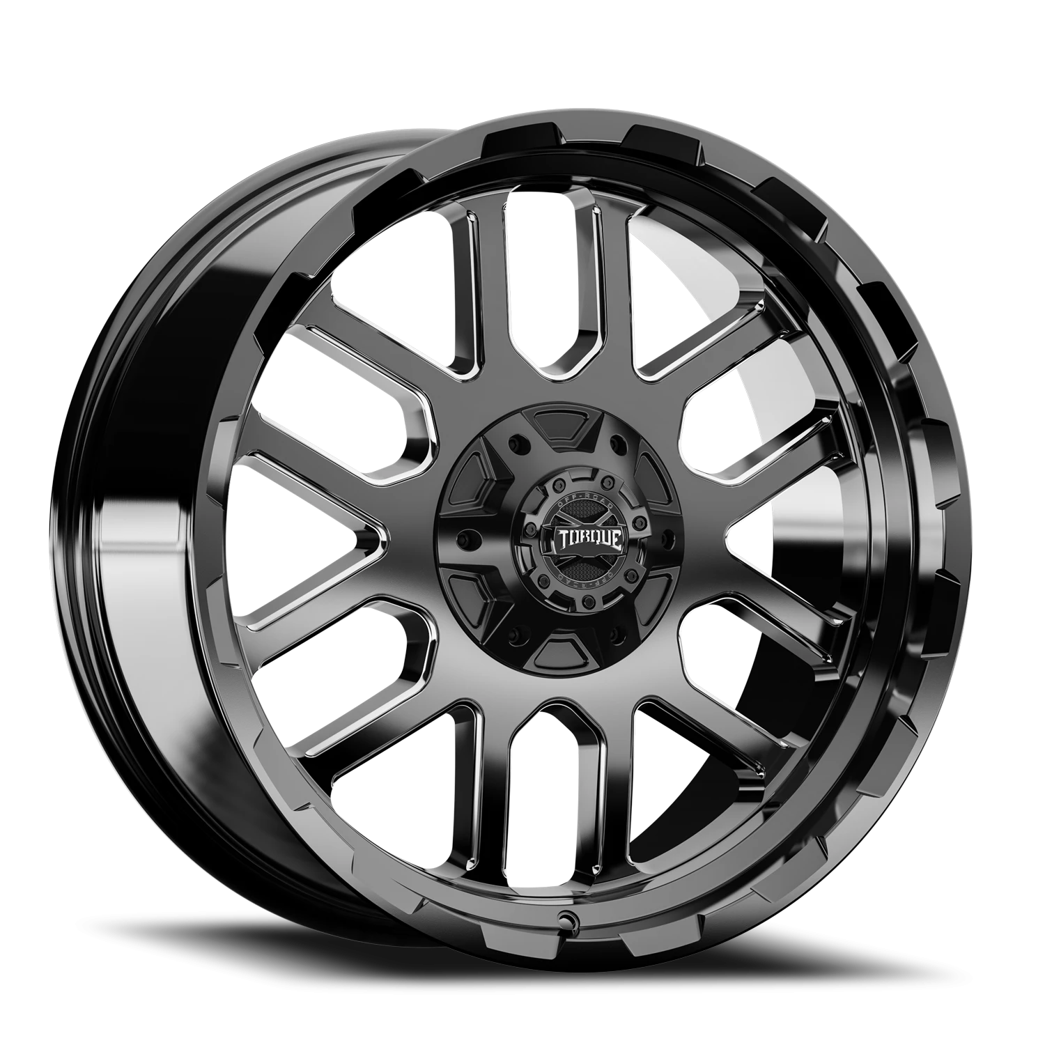 Torque Ridge TW408C Gloss Black Milled