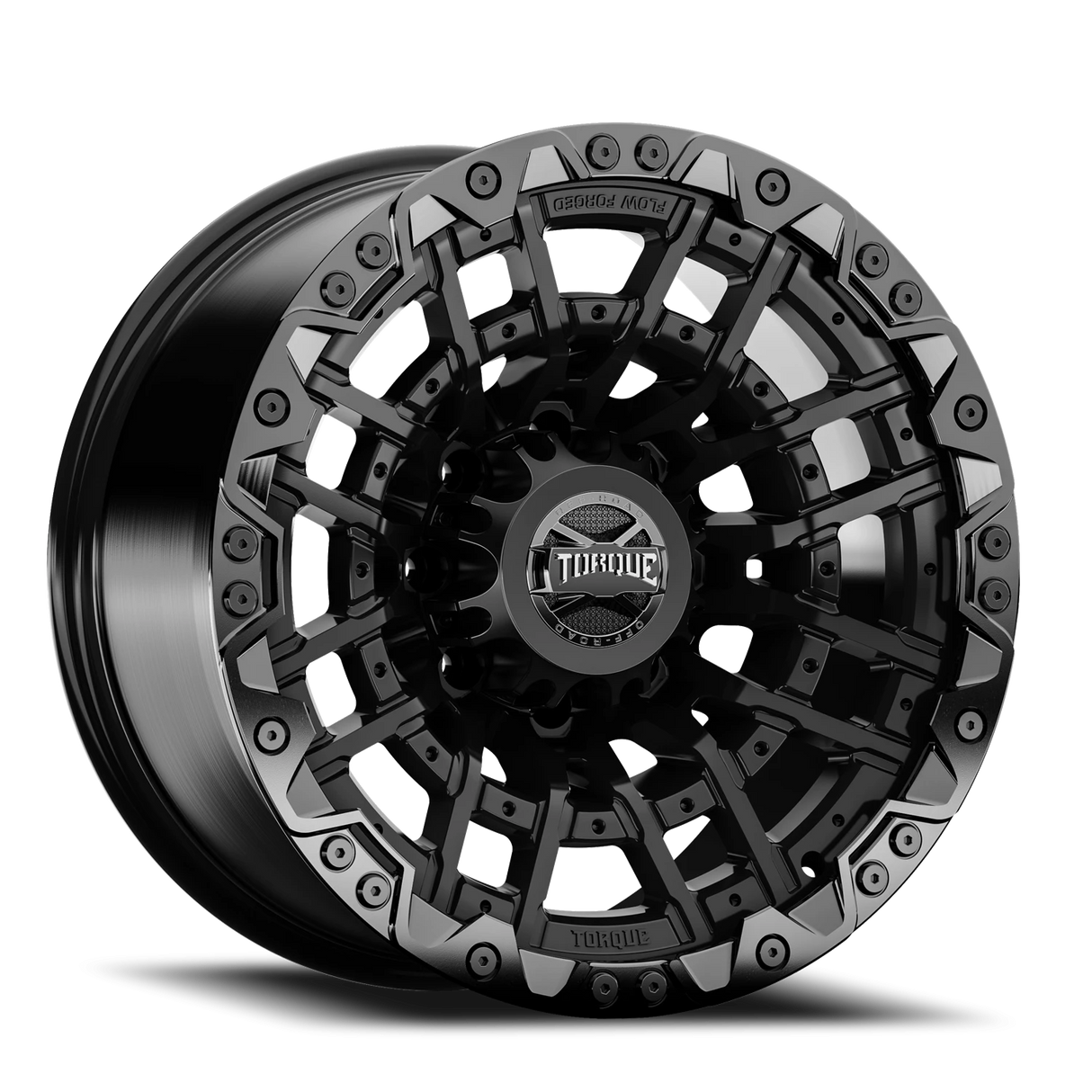 Torque Cliffhanger TW419R Satin Black with Gloss Black Lip