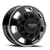 Torque HD Luxe TW642F Gloss Black Milled Spoke