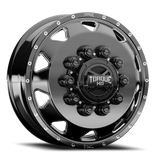 Torque HD Haulin TW643F Gloss Black Milled Spoke