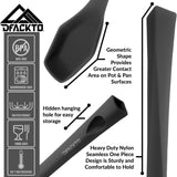 6 Piece Heavy Duty Kitchen Utensil Set // Black