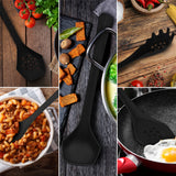 6 Piece Heavy Duty Kitchen Utensil Set // Black