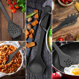 6 Piece Heavy Duty Kitchen Utensil Set // Gray