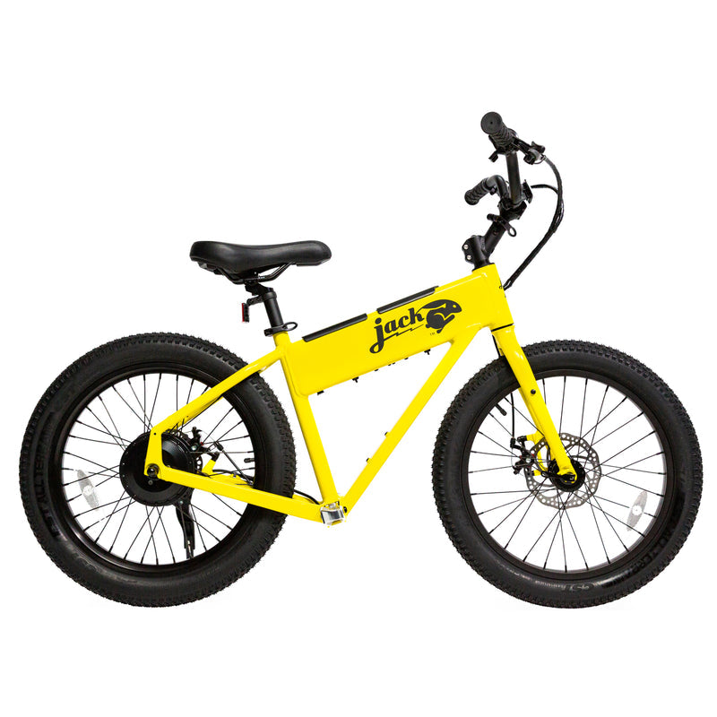 JackRabbit XG - Lightweight & Compact XL Micro eBike, Yellow