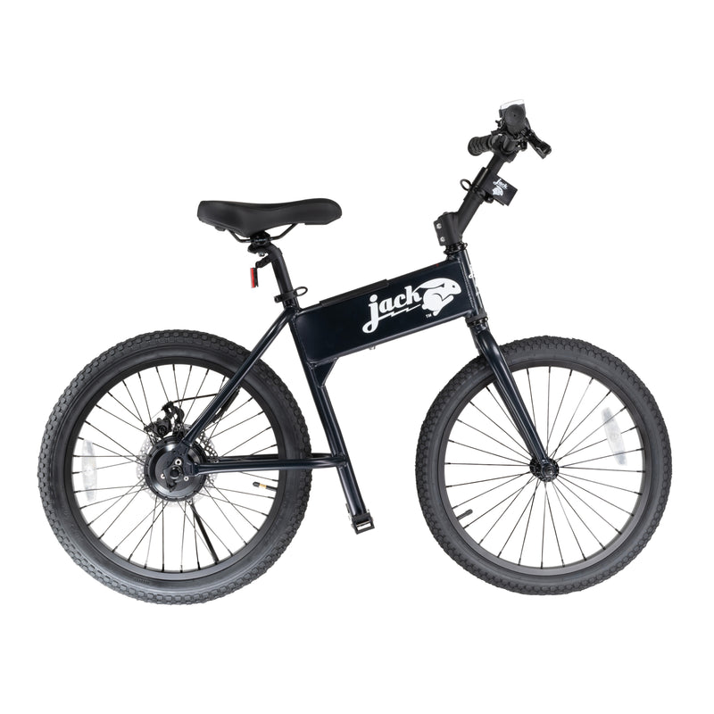 JackRabbit OG - Lightweight & Compact Micro eBike, Black