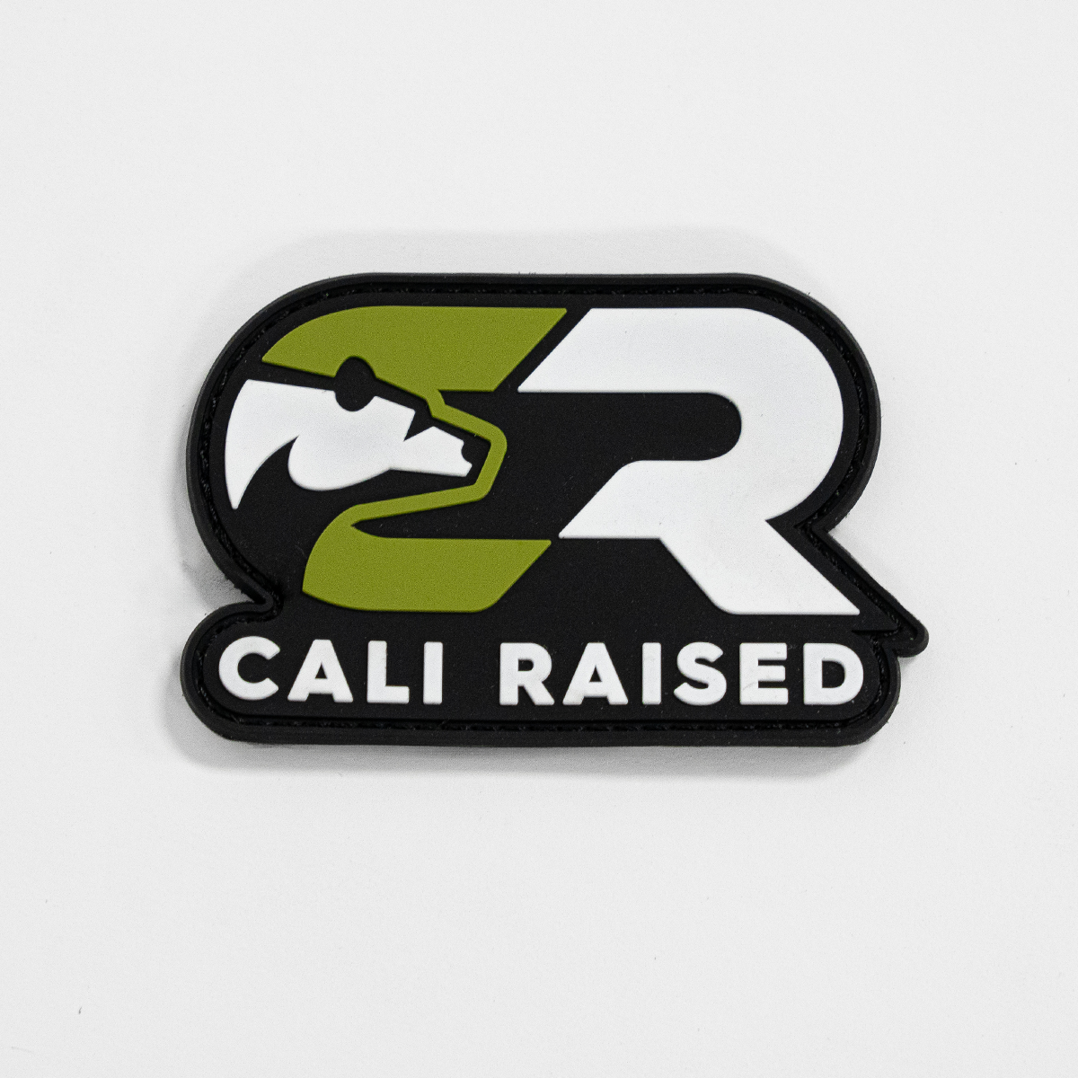 Cali Raised LED CR Logo PVC Patch