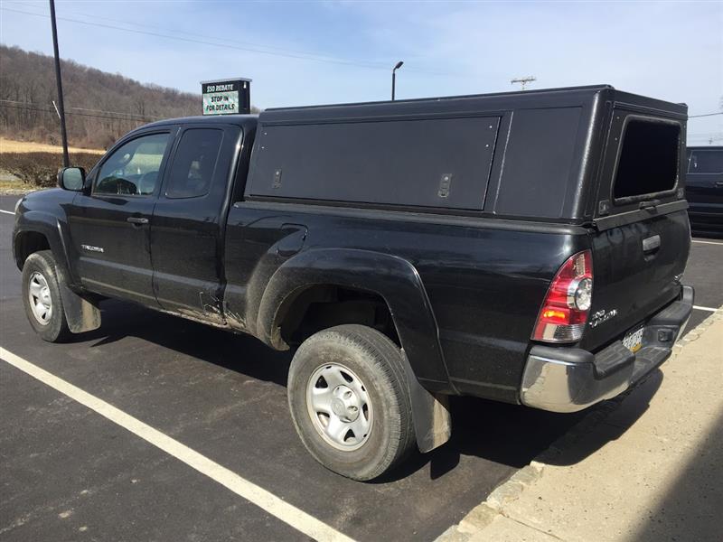 Explorer Canopy for 2nd Gen Tacoma - Black Smooth - Long Bed