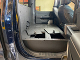 Ford Super Duty Ford - F250-F550 - 2023-Present - 5th Gen. Crew Cab - Second Row Seat Delete Plate System with Factory B&O Subwoofer Center Wall with Exterior Port