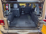 Jeep Wrangler 2007-2018 JKU 4 Door - Second Row Seat Delete Plate System - V2