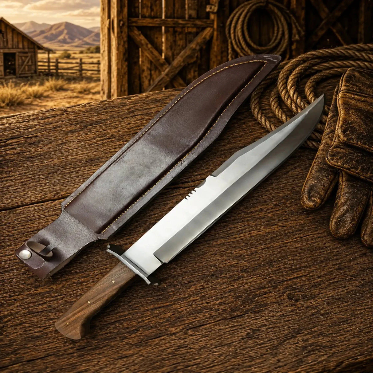 Michael Myers Bowie Knife Replica Stainless Steel Movie Prop