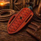 Pinecone Cowboy Working Knife – Damascus Steel 3.5" Blade