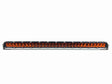Heretic 6 Series Light Bar - 30 Inch: Black Bezel | Stainless Bolts | Combo Reflector | Amber Lens