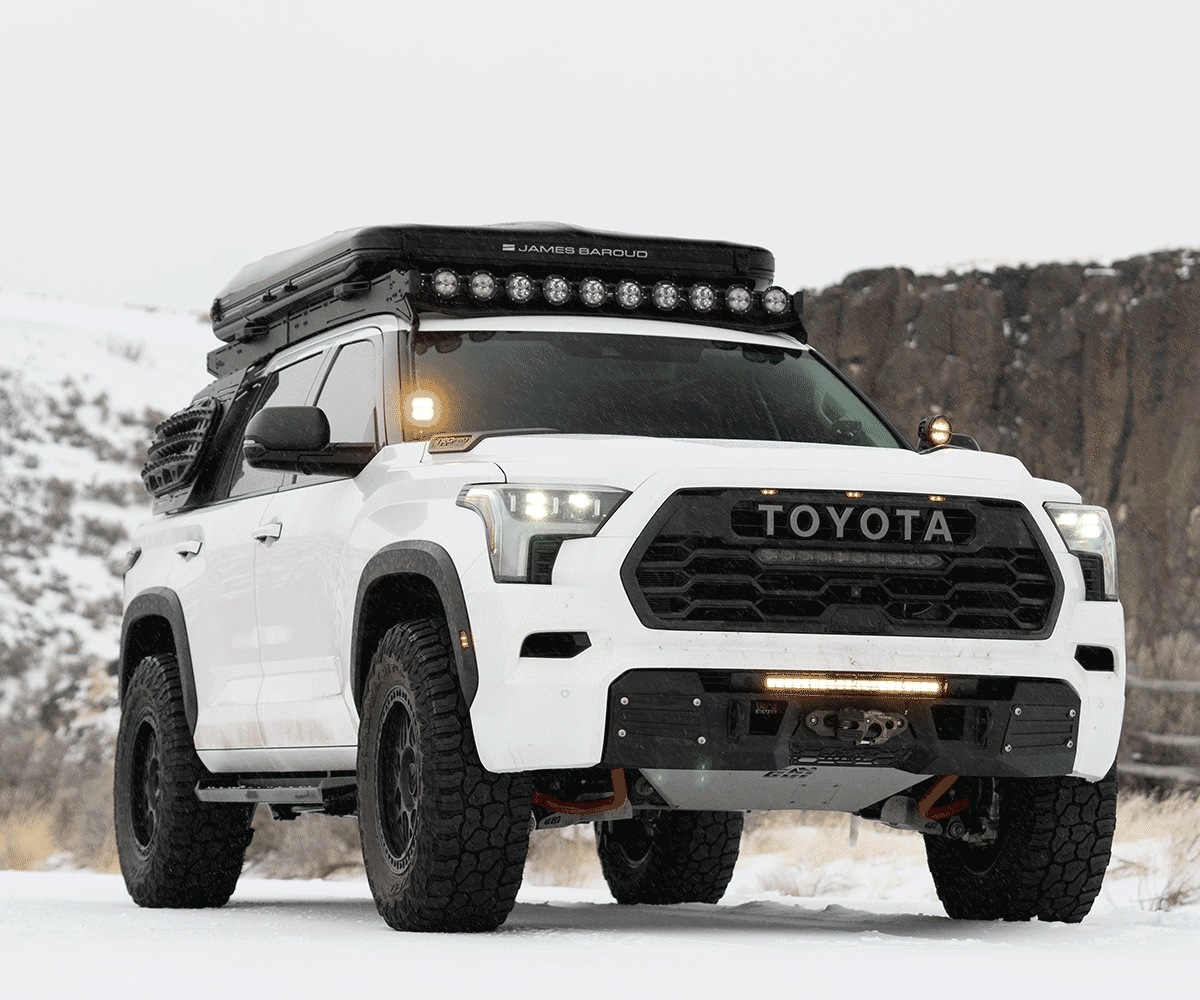 Prinsu Front-Facing Light Bar Brackets - Rigid 360 Connect