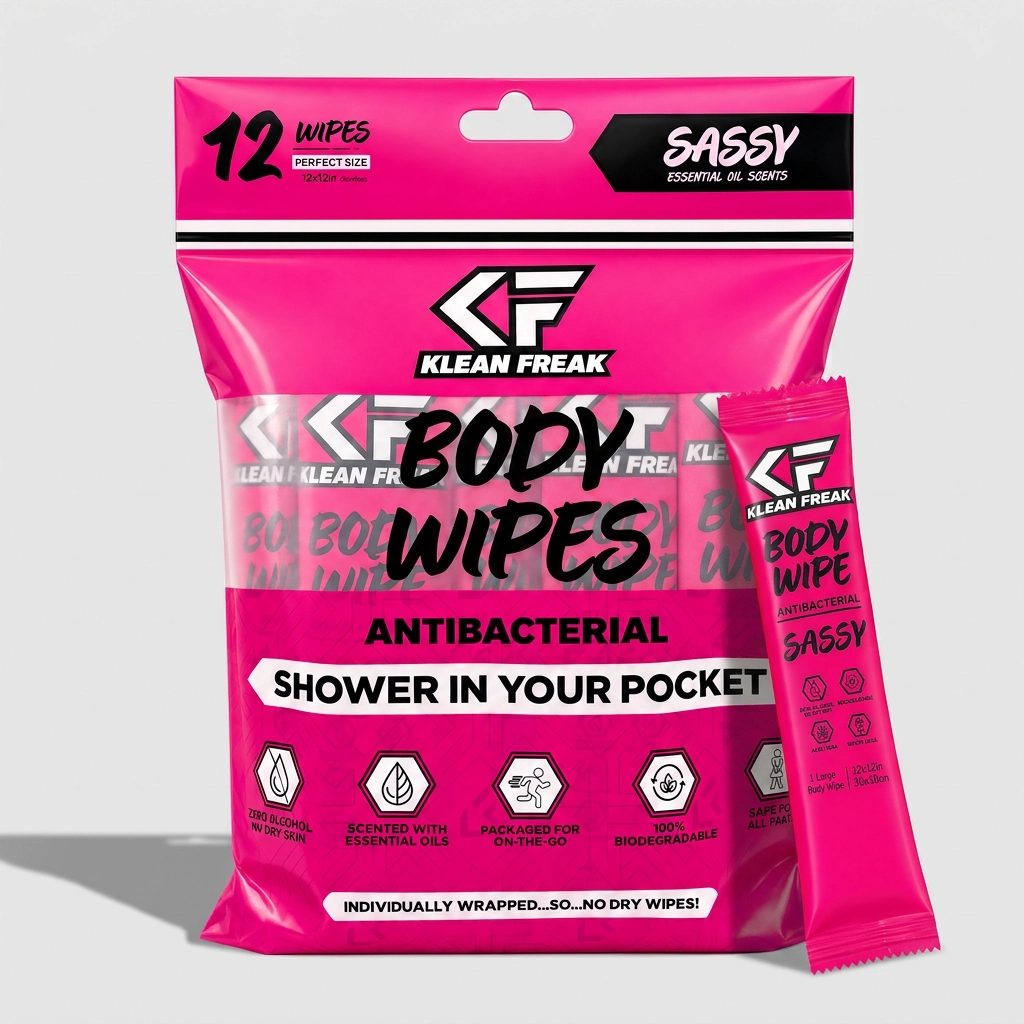 Body Wipes - 12 Pack